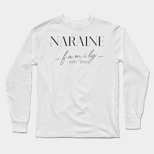 Naraine Family EST. 2020, Surname, Naraine Long Sleeve T-Shirt